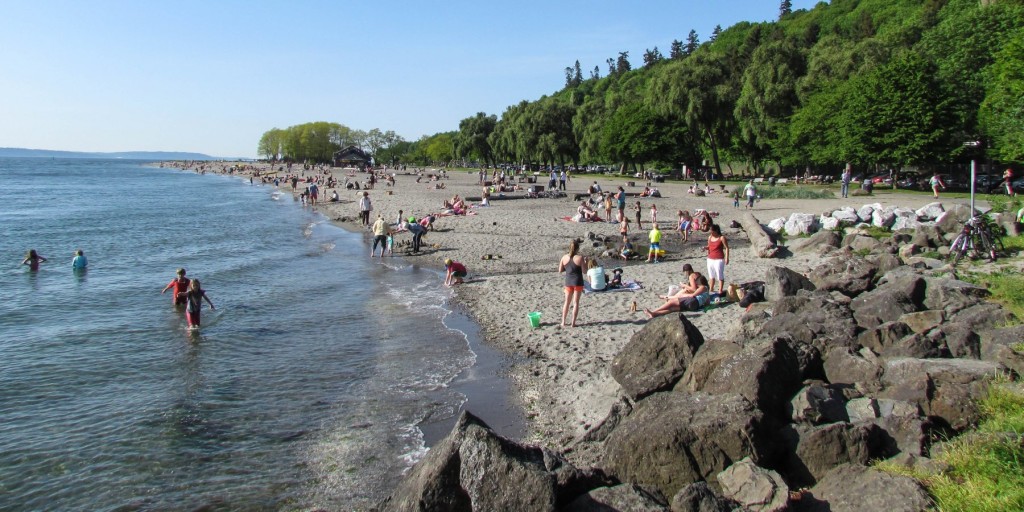 Golden Gardens Park in Seattle